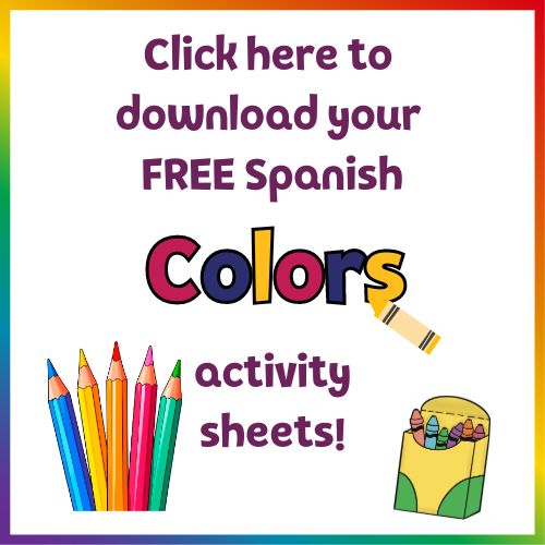 free Spanish activity sheet