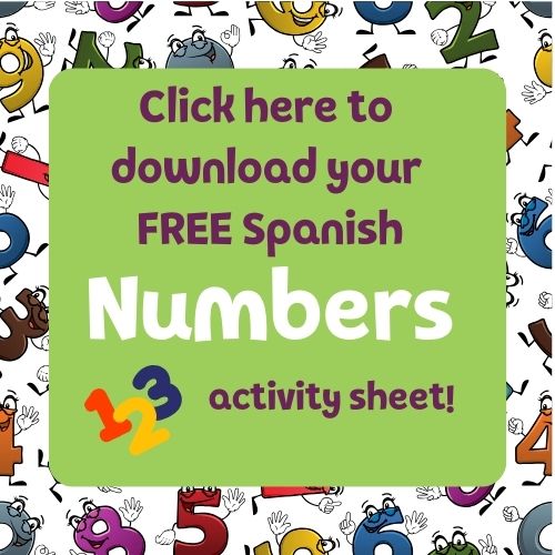 free Spanish activity sheet