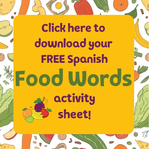 free Spanish activity sheet