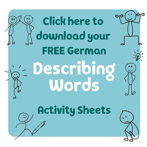 free French activity sheet