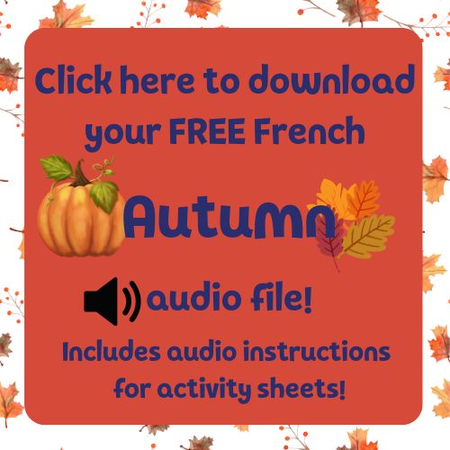 fall french audio file