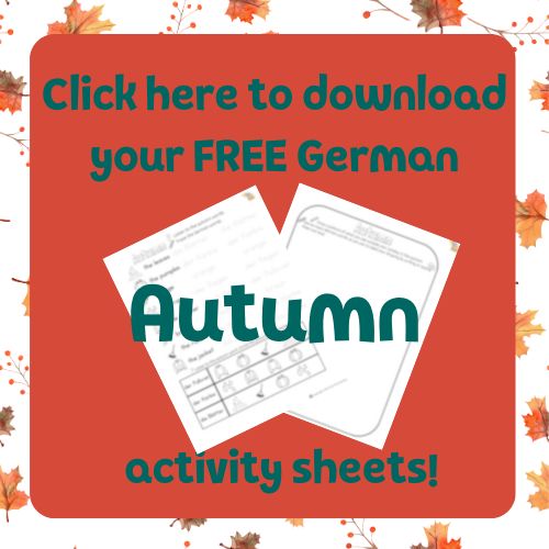 fall german activity sheet