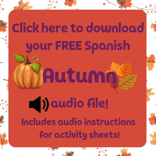 fall spanish audio file