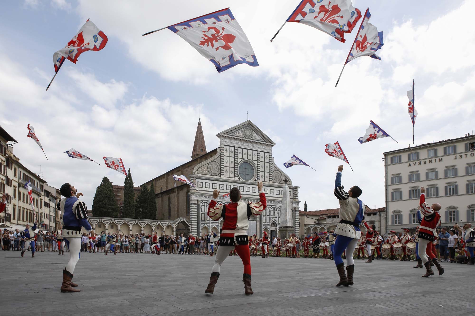 Florence festival in Italy