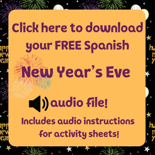 new year's eve Spanish audio picture