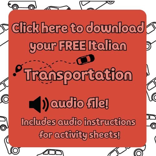 transportation Italian audio file